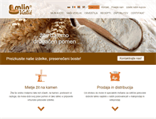 Tablet Screenshot of mlinarstvo.com